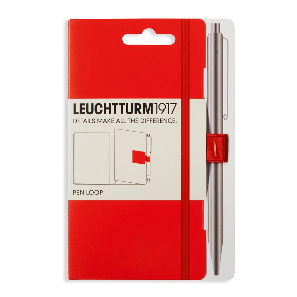 Leuchtturm, Pen Loop, Red